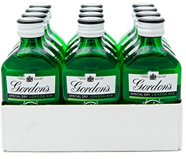 Gordon's Dry Gin 5cl Miniature - 12 Pack
