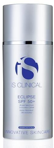 iS CLINICAL Eclipse SPF 50+ Sunscreen, Zinc Oxide tinted sunscreen, ultra sheer non-greasy matte finish sun cream for face