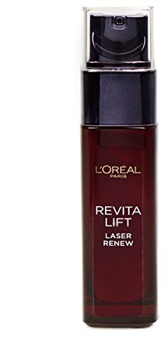 L'Oréal Paris Revitalift Laser Renew Advanced Anti-Ageing Smoothing Serum Wrinkles Appear Reduced & Skin Texture feels improved, Formulate to Refine Pores & Target Skin texture, 30ml