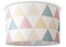 Paco Home Deckenlampe Lampenschirm Stoff Lampenschirm E27 Hängeleuchte Schlafzimmer Rund Vintage Retro Zylinder Textil