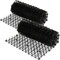 ZEONHEI 400 x 28cm Dornengitter Gegen Katzen, Abwehrstreifen Katzenschreck Spike Matte Garten Stopper Prickle Strip für Zuhause, Wiese, Boden, Schwarz