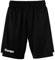 Kempa Damen Player Long Women Kurze Hose Shorts Für Sport Fitness Gym Basketball Handball Jogginghose Mit Elastischem Bund, Schwarz/Weiß, M EU