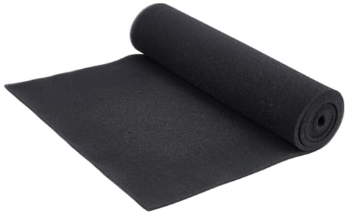 BENECREAT 1.5mx40cm Filtres pour Climatiseur, Feuille D'Éponge de Filtre à Air de Charbon Actif à Ca de Remplacement de Filtres de Climatisation, Épaisseur de 6mm