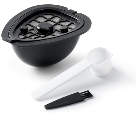 Capsule de café 2 en 1 pour machine 9662.62, capsule de café filtrante rechargeable et thé B