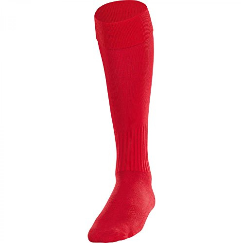 JAKO - Chaussettes Uni 2.0, Mixte, Rouge Sport, 35-38