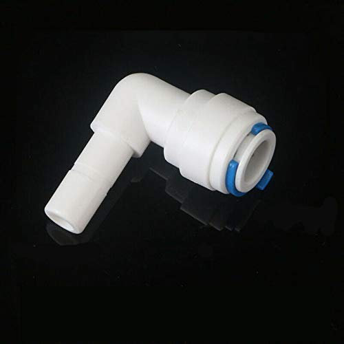 Senrise Raccord de filtre à eau à emboîter pour système de filtre à osmose inverse (9,5 mm) Connecteur L, 1 pièce)