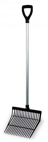 Suinga - RASTRILLO HORCA Resistente Grande viruta con Mango, 140x33x13 cm
