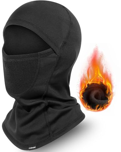 HASAGEI Balaclava Breathable Winter Face Cover Fleece Thermal Ski Mask Windproof Warm Motorcycle Cycling Hat for Men and Women