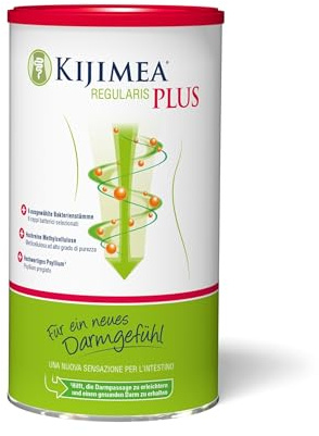 Kijimea® Regularis PLUS – für ein neues Darmgefühl | Mit erlesener Methylcellulose, natürlichen Flohsamenschalen und ausgewählten Bakterienstämmen, 225g