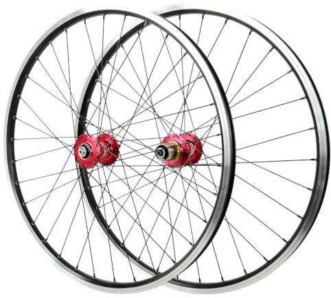 Juego De Ruedas MTB 26/27.5/29 Pulgadas Disco/Freno De Llanta Bicicleta Rueda Delantera Trasera 32 Radios Llantas De Bicicleta De Montaña 7 8 9 10 11 12 Velocidades Cassette QR Hub