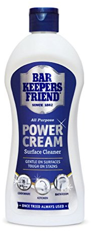 Bar Keepers Friend Power Cream 350 ml pour ustensiles de cuisine et salle de bain