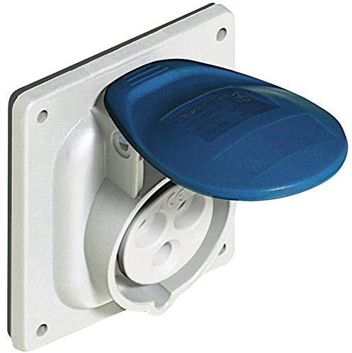 BTicino CPF216/42 Presa Fissa Incasso, IP44, 16A, 2P+T, 220 V