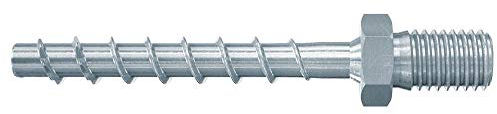 fischer UltraCut FBS II 6x35 M8/19, leistungsstarke Betonschraube, Schraube mit Außengewinde, zur Befestigung in den Bereichen Sanitär, Heizung & Klima, galvanisch verzinkt, 100 Stk.