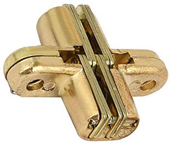cerniera nascosta, 1 cerniera invisibile a 180 gradi in lega di zinco oro invisibile pieghevole porta croce nascosta