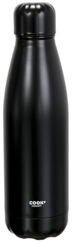 COOK CONCEPT Bottiglia da Viaggio, 50Cl, Nera