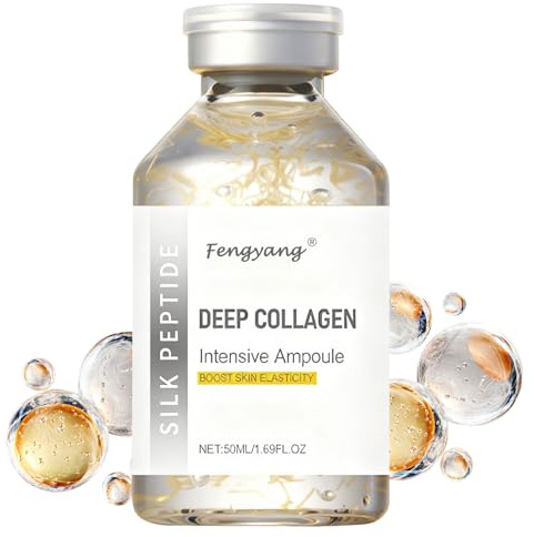 Fengyang® Ampolla Intensiva De Péptidos De Seda, Hidratación E Iluminador Facial, Suavizar Las Líneas De Expresión Y Las Arrugas, para El Cuidado De La Piel Para Mujeres