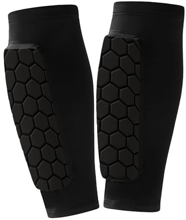 Youth Mini Football Shin Pads XS for 4-8 Years Kids Boys Girls Breathable Honeycomb Compression Small Soccer Shin Guards for Children Junior Lightweight Impact Protection