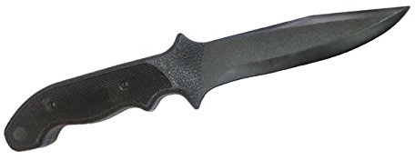 Playwell Cuchillo de entrenamiento E422 de goma de seguridad TPR para artes marciales