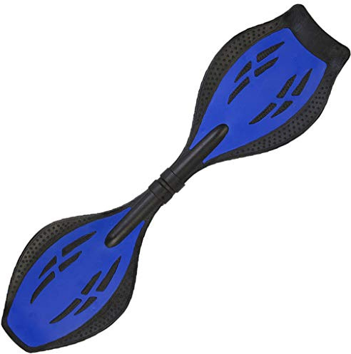 YEENUO Patinetas Vitality Board Snake Board Waveboard Concaved Caster Board Street Tabla de plástico con Ruedas Light Up, Unisex, Adulto, Niños