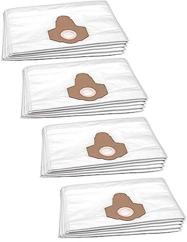 vhbw 20x Bolsa aspiradora compatible con Kärcher SE 4001 / SE4001, SE 4002 / SE4002, WD 3000-3999 aspiradora - vellón micro, 45 cm x 30 cm