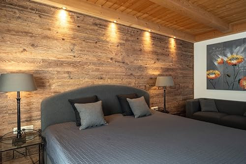 EGGER DecoWall NamurFichte Natur - umweltschonende Alternative zu herkömmlichen Wandverkleidungen, Holzverkleidungen, Wandpaneelen, Deckenverkleidung - OSB (1250 mm x 660 mm) - Neue Versandverpackung