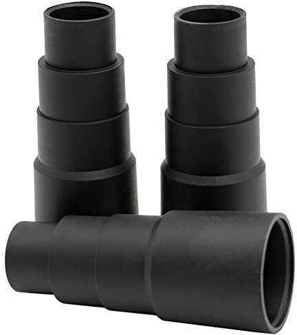 3-pack vakuumadapter, universell dammsugaradapter, för elverktyg sandare dammutsugningsslangadapter för slumpmässig orbital slipmaskin sticksåg cirkulär såg reducerare 25 mm/30 mm/34 mm/42 mm