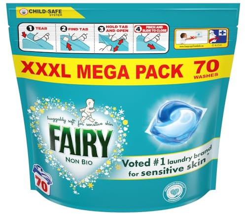 Fairy Laundry Detergent Liquid Capsules 70 Washes