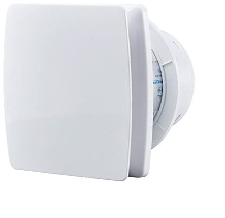 LKLNCXC Ventilador de Escape Extractor de Aire for baño, Garaje y hogar, de 6'' y 150 mm, Montaje en Pared, Potente Ventilador de extracción