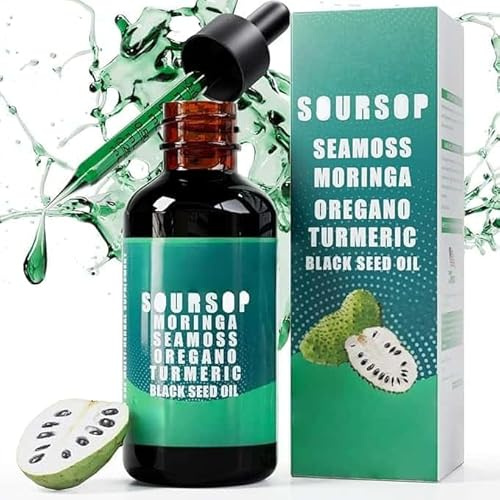Líquido amargo de guanábana para ayudar al bienestar inmunológico, apoyo antioxidante y digestión saludable.