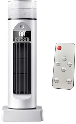 Portable Air Conditioner, Air Cooler with Remote Control,Low Noise,With 230ml Water Tank, Speeds & Modes,Timer, for Home, Office, Bedroom
