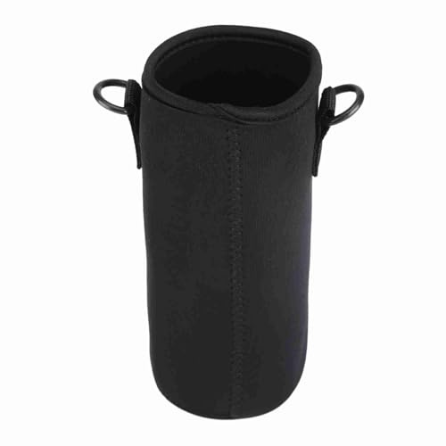 aqxreight Flaskfodral Neoprenhållarrem för Vandring Camping Resor Utomhusaktiviteter Isolerad Bärväska (Höjd 19cm)