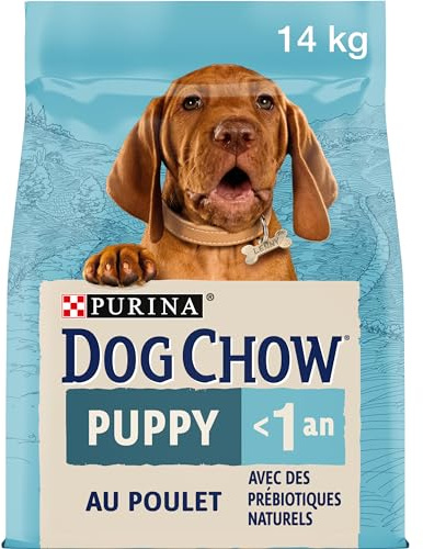 PURINA DOG CHOW Crocchette per Cani Cuccioli con Pollo Sacco da 14kg