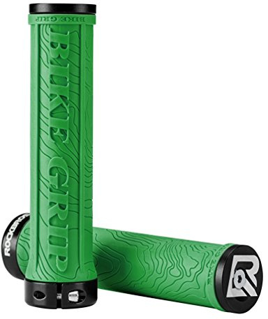 RockBros - Mango para Bicicleta de Manillar (22 mm, Doble Cerradura), Color Naranja y Rojo, Azul, Negro, Verde