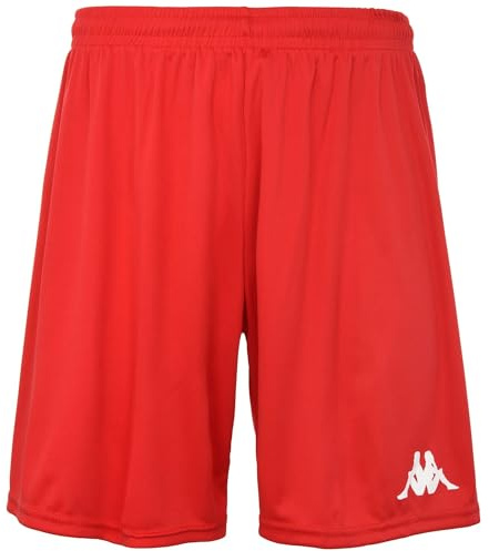 Kappa Garçon Enfant Borgo Shorts, Rouge, 12 Ans EU