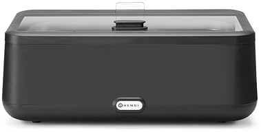HENDI Chafing dish, UNIQ, mit GN1/1 Behälter, 12,5L, 230V/700W, schwarz