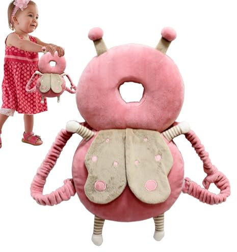 Aznever Baby-Sicherheits-Rückenkissen | Verstellbares Cartoon-Tier-Rucksack-Tragekissen - Sicherheitspolster, Baby-Kopfschutz, Rückensicherheitskissen, Kopfkissen, Rückenschutzkissen