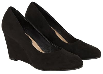 Dorothy Perkins Women’s Duke Wedge Court Shoes, Spring Summer, Office, Party, Occasion, Wedding Guest