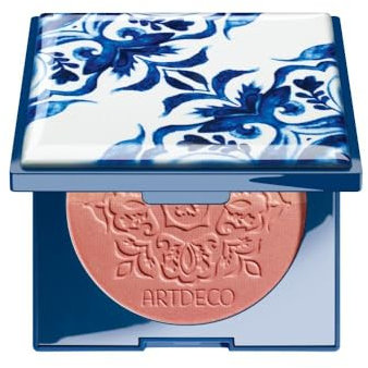 ARTDECO Blush Couture – Limited Ceramics-Design - Limitiertes, zweifarbiges Rouge im sommerlichen Azulejos-Keramik-Design zum Nachfüllen - 1 x 9 g