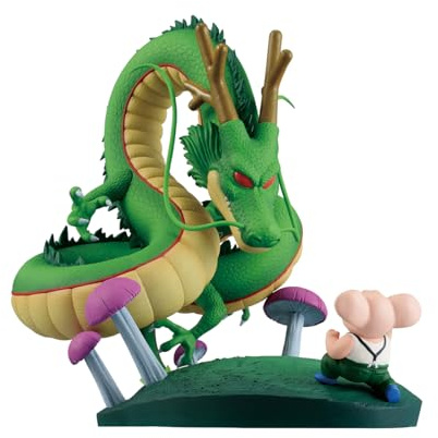 Ichibansho Figure - Dragon Ball - Oolong & Shenron (Dragon History II) Revible Moment Sammlerstück Statue
