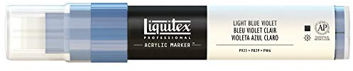 Liquitex Professional Paint Marker with 8-15 mm Wide Nib - Light Blue Violet