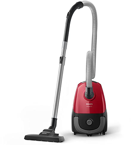 Philips Series 2000 Staubsauger mit Beutel – 900-W-Staubsauger mit Allergiefilter, 9 m Aktionsradius (FC8243/09)
