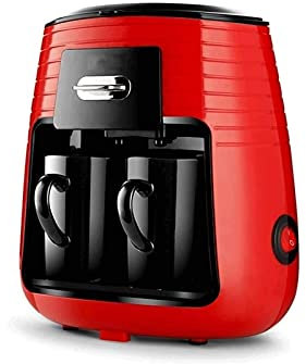 MYVVKIA Petites Machines à café 250 ML, Machines à Expresso automatiques à Double Tasse, préparation de café Filtre pour Le Bureau à Domicile, 450 W