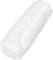 TOPBATHY Nackenkissenbezug Klein Rund Weiß 15 X 50 cm Beinkissenbezug Ersatz Dekoratives Kissen Gefühl Versteckter Reißverschluss