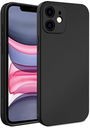 Pristine-Tech For iPhone 11 Case Silicone Phone Case Soft Gel Rubber Cover Shockproof Protective Phone case for iPhone 11,Black