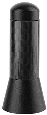 Mini Auto Antenne, Carbon Fibre Auto Antenne, 3.5 cm Aluminium Stubby Shorty Schraube, Universal Stylish Design, Easy Installation, Durable, for Cars,