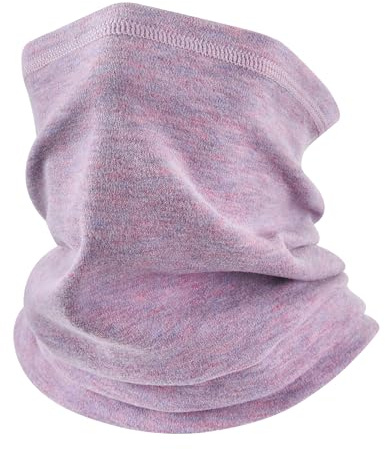 EXski Winter Neck Gaiter Warmer, Soft Fleece Face Mask Scarf for Cold Weather Skiing Cycling Outdoor Sports
