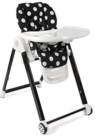 CHIC 4 BABY 338 40 Hochstuhl ARO, verstellbarer Kinder-Hochstuhl, schwarz, 8.6 kg