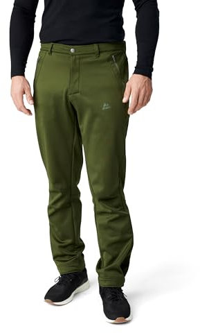DANISH ENDURANCE Herren Soft Shell Hose 1 Pack Grün XXL