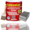 Consolan Kit de peinture de protection contre les intempéries 750 ml - Peinture pour bois - Protection durable - Opaque (gris galerie)