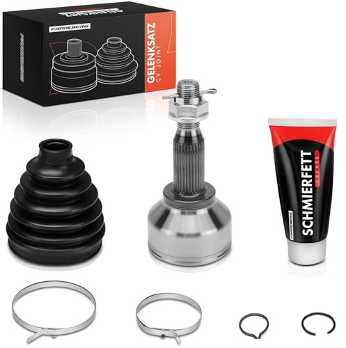 Frankberg Antriebswelle Gelenksatz Kompatibel mit Tourneo Custom V362 Bus F3 Transit Custom V362 Kasten FY FZ Transit V363 Bus FAD FBD Replace# 1787343